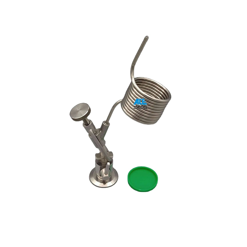 Pig Tail Style Sampling Coil Stainless Steel 304 Proof Coil for Sample Valve Brewing Hardware